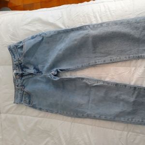 Superdown high waisted straight leg jeans